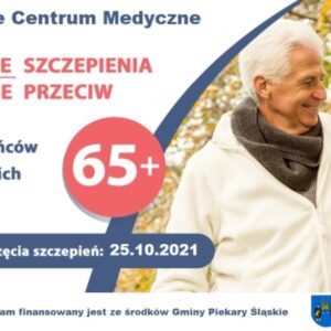 Szczepienia przeciw grypie dla mieszkańców 65+