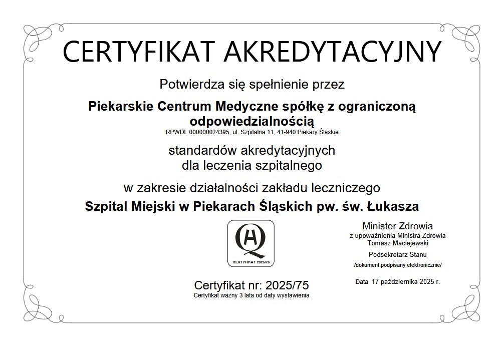certyfikat akredytacyjny