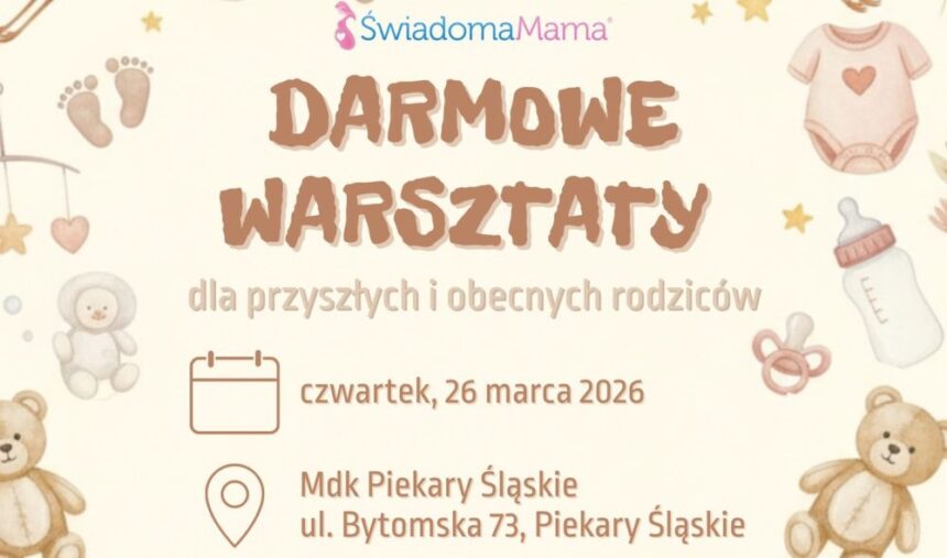 „Świadoma mama” – 26 marca – zapraszamy na warsztaty