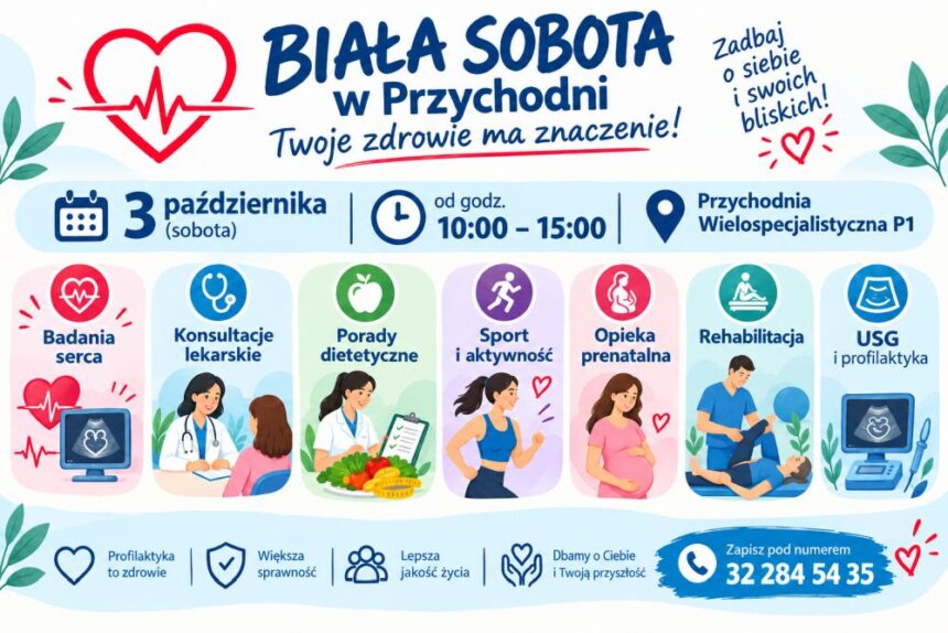 Biała sobota w przychodni „Jedynka”