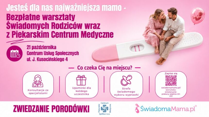 Warsztaty „Świadoma mama” – 21 października 2026 r. Warsztaty „Świadoma mama” – 21 października 2026 r.